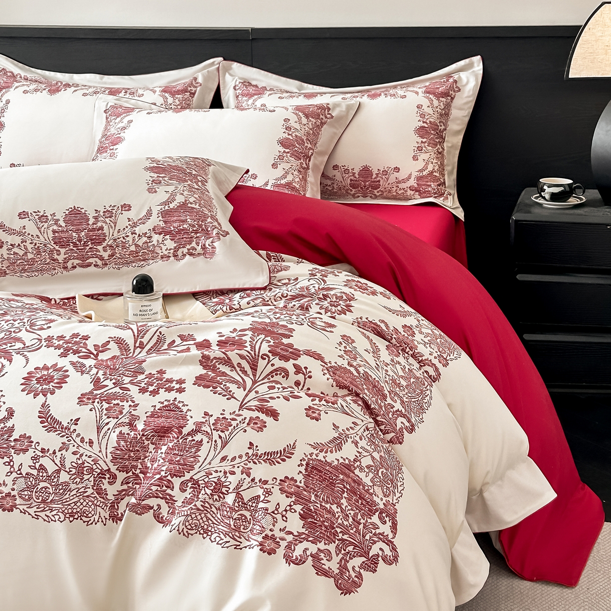 91家纺网 家纺一手货源 找家纺 （总）置顶家纺 2026新款十里蔷薇-亲肤数码印花麻绳边系列