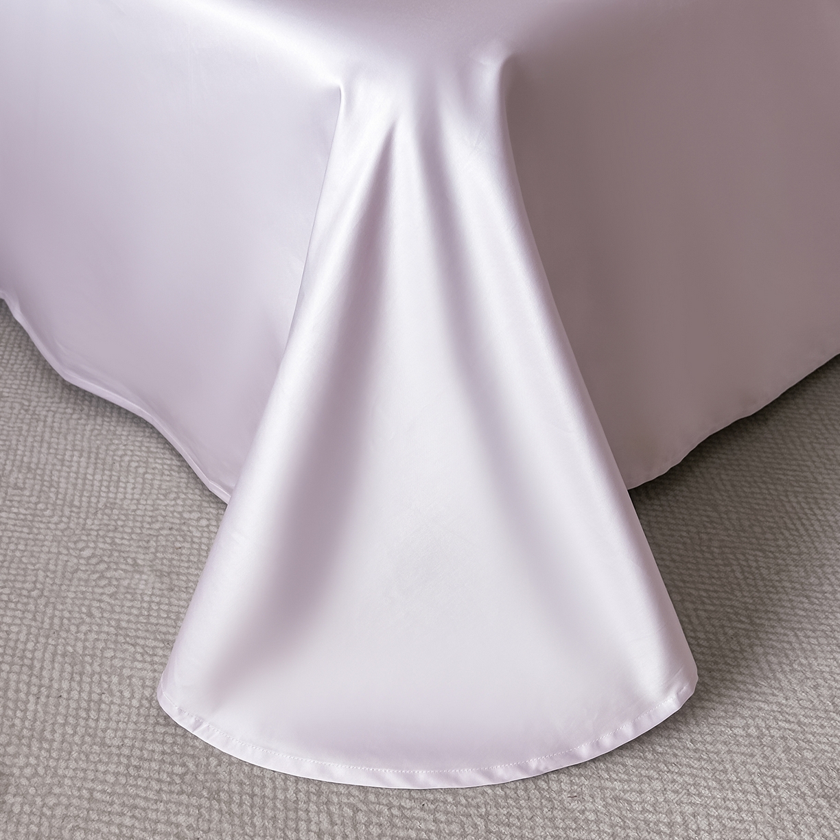 91家纺网 家纺一手货源 找家纺 置顶家纺 2026新款十里蔷薇-亲肤数码印花麻绳边系列 十里蔷薇-香芋紫