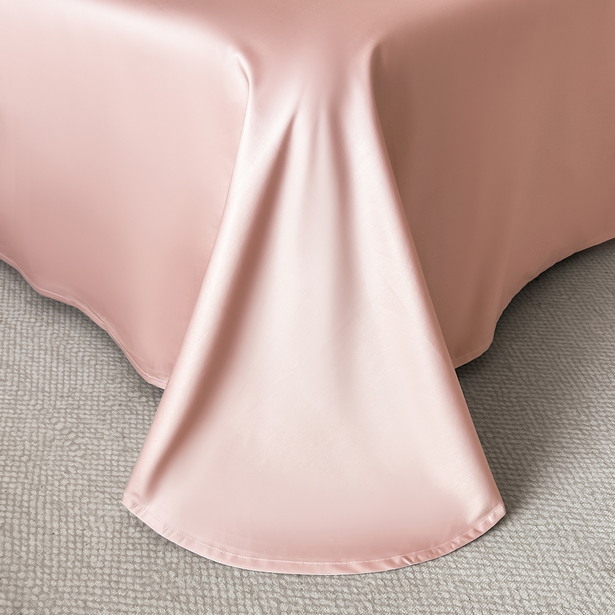 91家纺网 家纺一手货源 找家纺 置顶家纺 2026新款十里蔷薇-亲肤数码印花麻绳边系列 十里蔷薇-玉粉