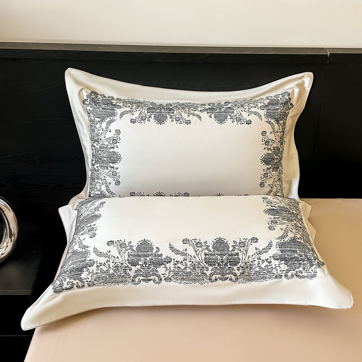 91家纺网 家纺一手货源 找家纺 置顶家纺 2026新款十里蔷薇-亲肤数码印花麻绳边系列 十里蔷薇-浅香槟