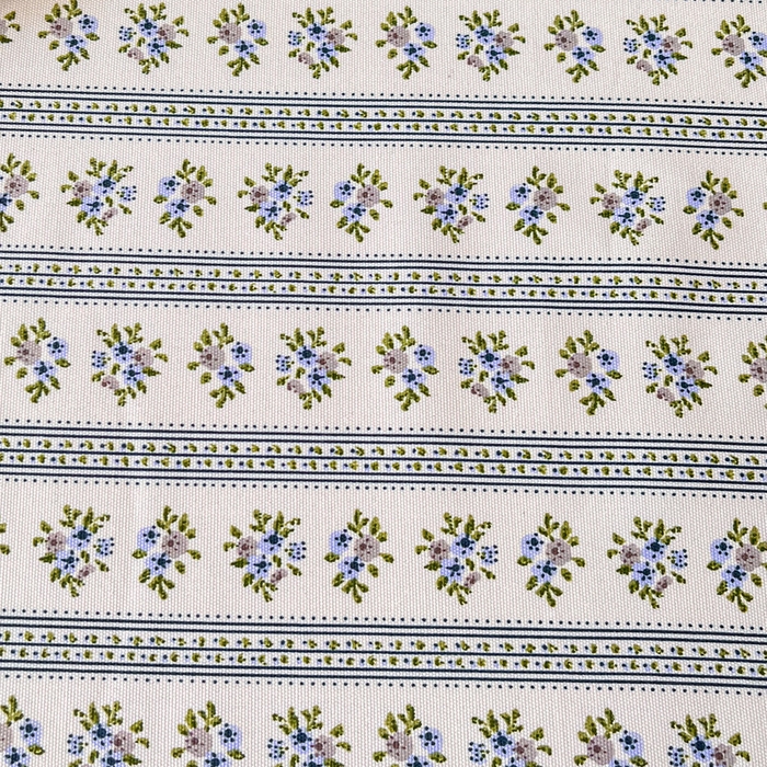 91家纺网 家纺一手货源 找家纺 棉乐町家居 2026新款工艺款原棉印花老粗布床单系列蓝心