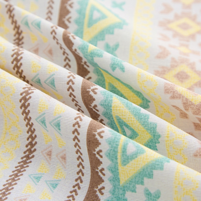 91家纺网 家纺一手货源 找家纺 棉乐町家居 2026新款工艺款原棉印花老粗布床单系列条雅恋