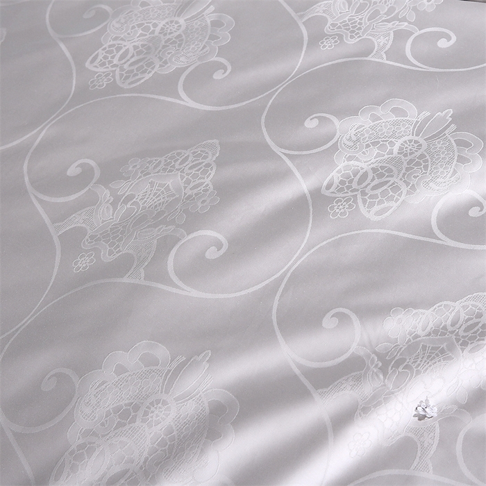 91家纺网 家纺一手货源 找家纺 犇牛仓储供应链 2026新款全棉提花蚕丝蛋白拉链二合一子母被被子被芯 灰色