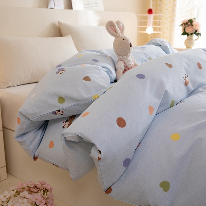 91家纺网 家纺一手货源 找家纺 八十八家纺 2025新款全棉12868系列单品被套 布丁