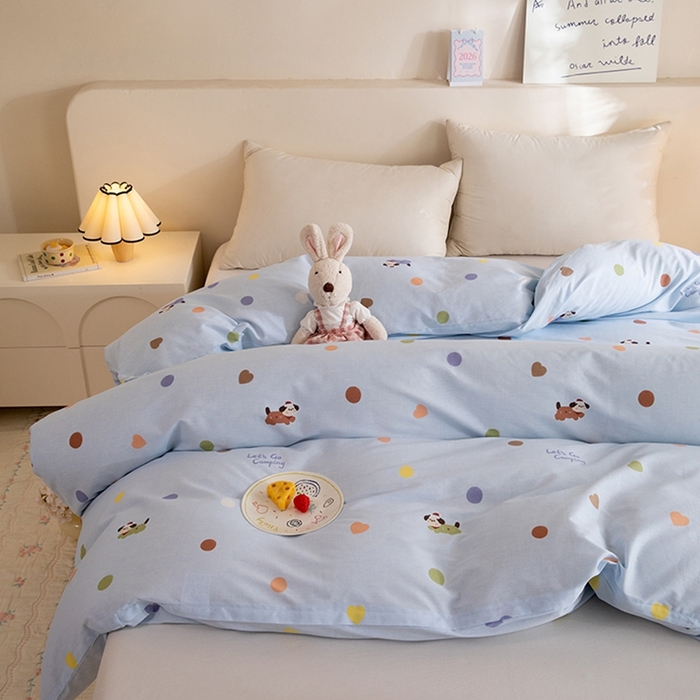 91家纺网 家纺一手货源 找家纺 八十八家纺 2025新款全棉12868系列单品被套 布丁