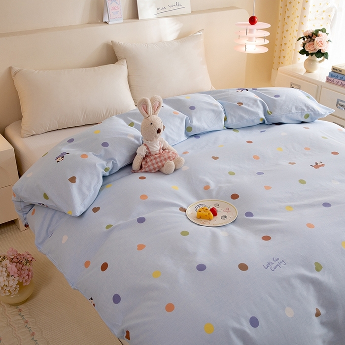 91家纺网 家纺一手货源 找家纺 八十八家纺 2025新款全棉12868系列单品被套 布丁