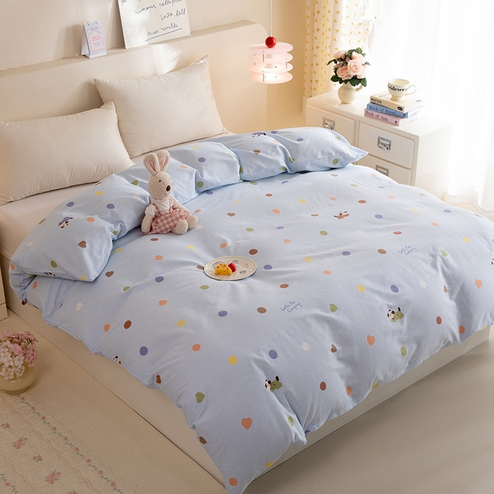 91家纺网 家纺一手货源 找家纺 八十八家纺 2025新款全棉12868系列单品被套 布丁