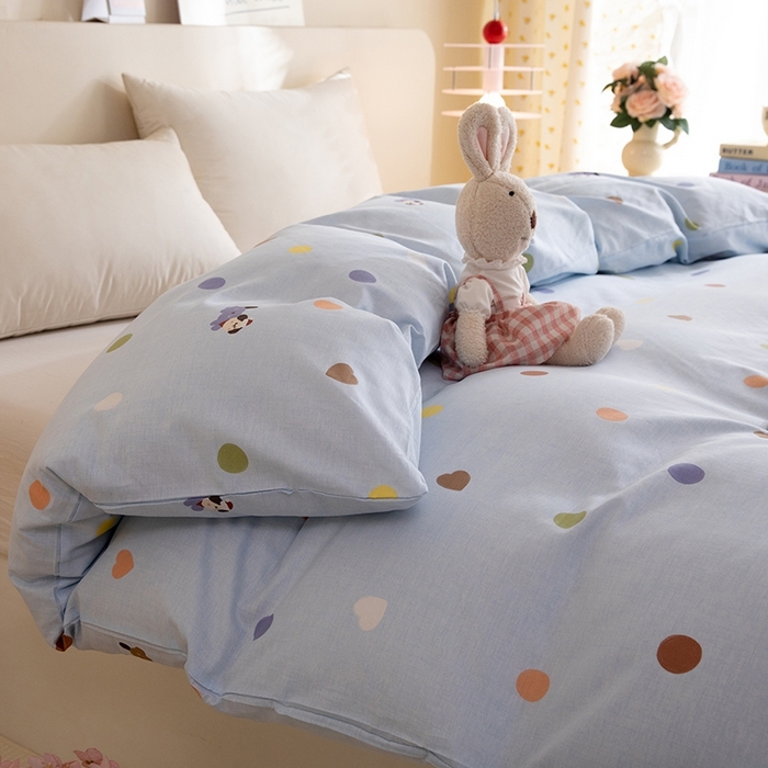 八十八家纺 2025新款全棉12868系列单品被套 布丁