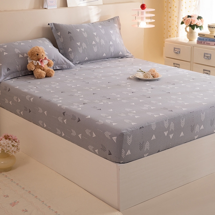 91家纺网 家纺一手货源 找家纺 八十八家纺 2025新款全棉12868系列单品床笠 繁星