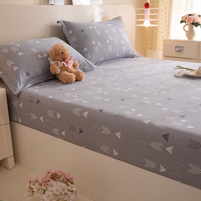 91家纺网 家纺一手货源 找家纺 八十八家纺 2025新款全棉12868系列单品床笠 繁星