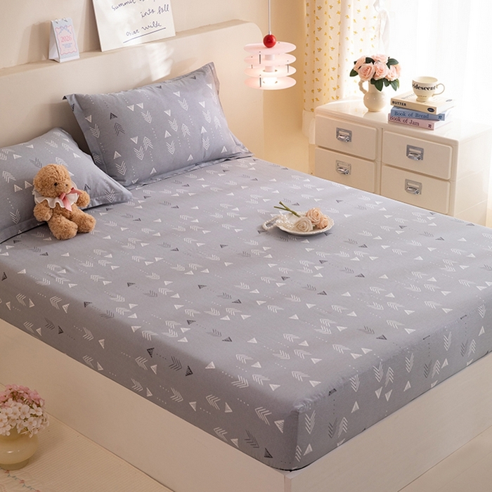 91家纺网 家纺一手货源 找家纺 八十八家纺 2025新款全棉12868系列单品床笠 繁星