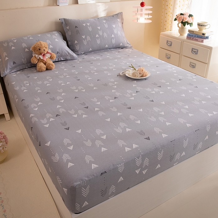 91家纺网 家纺一手货源 找家纺 八十八家纺 2025新款全棉12868系列单品床笠 繁星