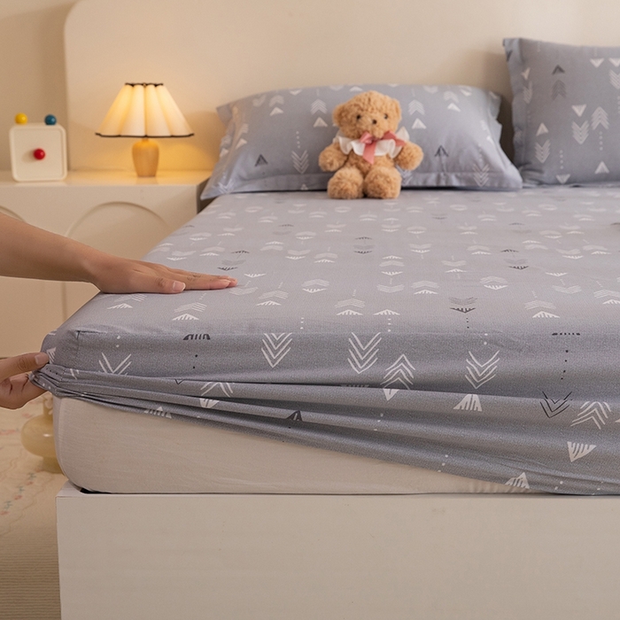 91家纺网 家纺一手货源 找家纺 八十八家纺 2025新款全棉12868系列单品床笠 繁星