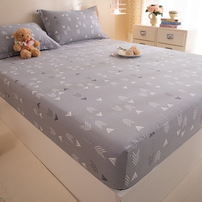 91家纺网 家纺一手货源 找家纺 八十八家纺 2025新款全棉12868系列单品床笠 繁星