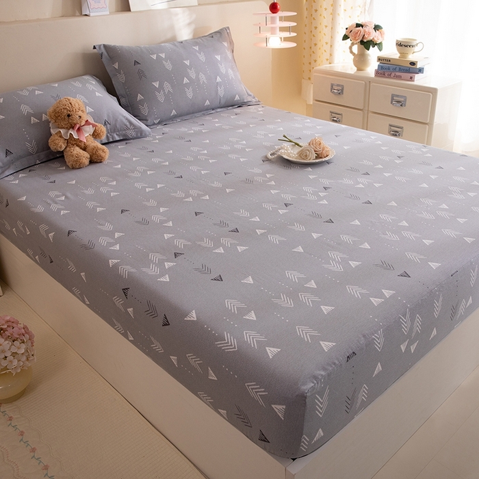 91家纺网 家纺一手货源 找家纺 八十八家纺 2025新款全棉12868系列单品床笠 繁星