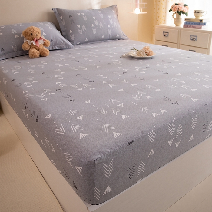 91家纺网 家纺一手货源 找家纺 八十八家纺 2025新款全棉12868系列单品床笠 繁星