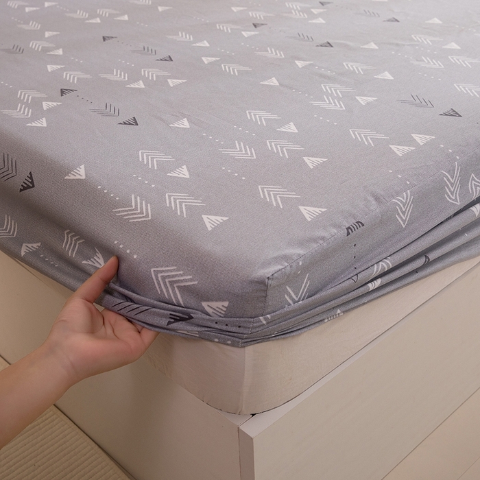 91家纺网 家纺一手货源 找家纺 八十八家纺 2025新款全棉12868系列单品床笠 繁星