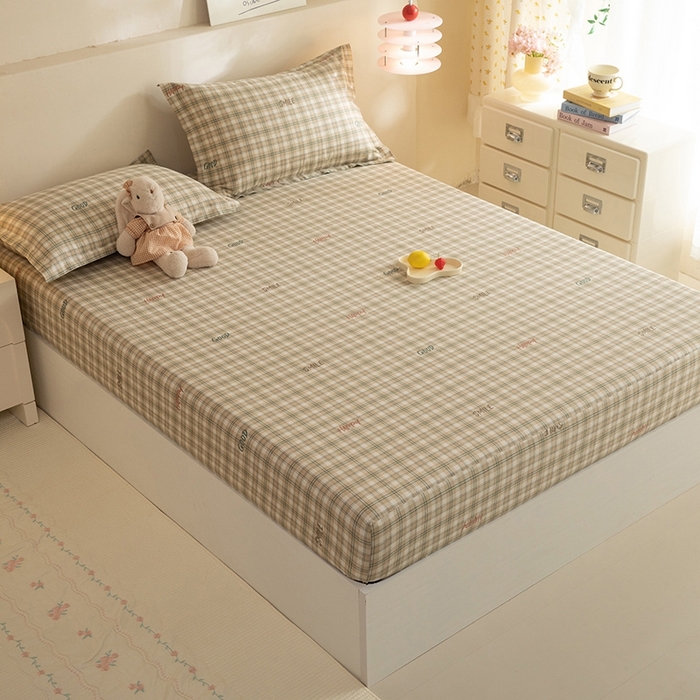 91家纺网 家纺一手货源 找家纺 八十八家纺 2025新款全棉12868系列单品床笠 海风苏打