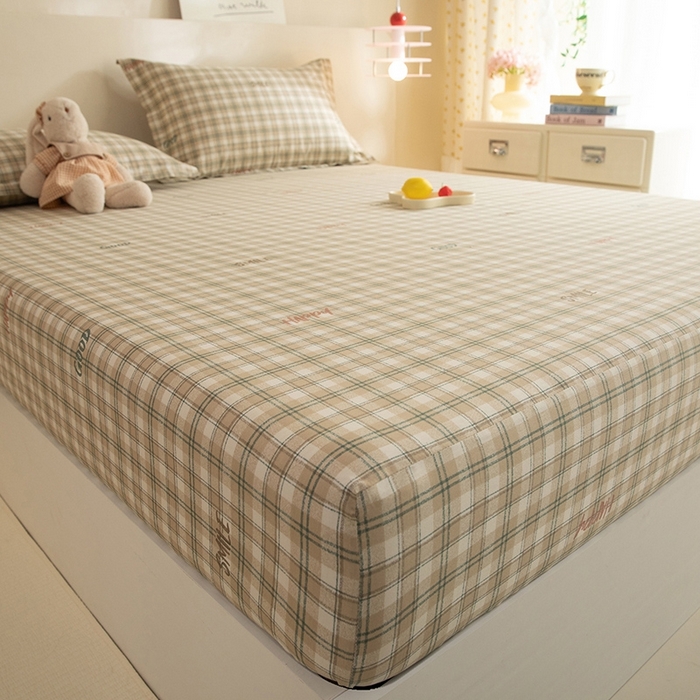 91家纺网 家纺一手货源 找家纺 八十八家纺 2025新款全棉12868系列单品床笠 海风苏打