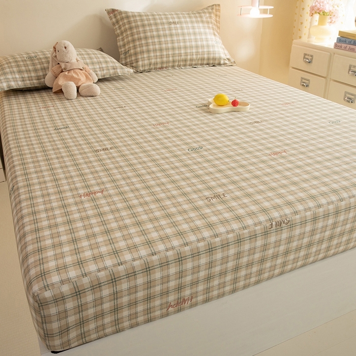 91家纺网 家纺一手货源 找家纺 八十八家纺 2025新款全棉12868系列单品床笠 海风苏打