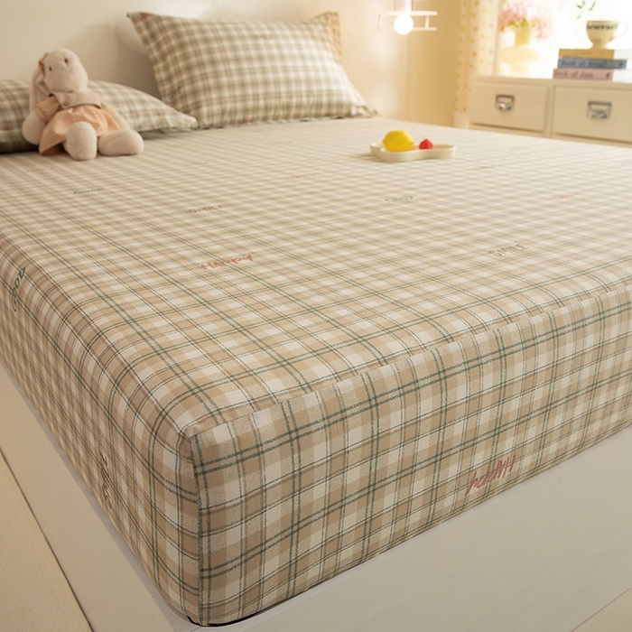 91家纺网 家纺一手货源 找家纺 八十八家纺 2025新款全棉12868系列单品床笠 海风苏打