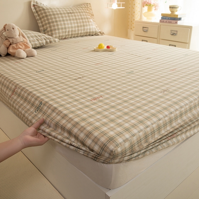 91家纺网 家纺一手货源 找家纺 八十八家纺 2025新款全棉12868系列单品床笠 海风苏打