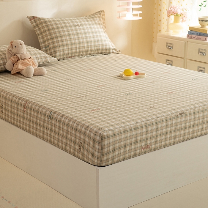 91家纺网 家纺一手货源 找家纺 八十八家纺 2025新款全棉12868系列单品床笠 海风苏打