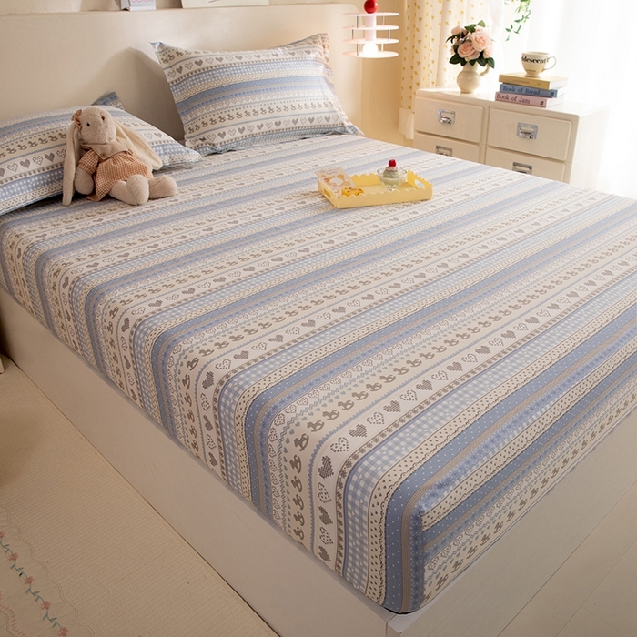 91家纺网 家纺一手货源 找家纺 八十八家纺 2025新款全棉12868系列单品床笠 心软曲奇