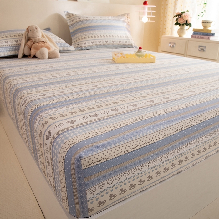 91家纺网 家纺一手货源 找家纺 八十八家纺 2025新款全棉12868系列单品床笠 心软曲奇