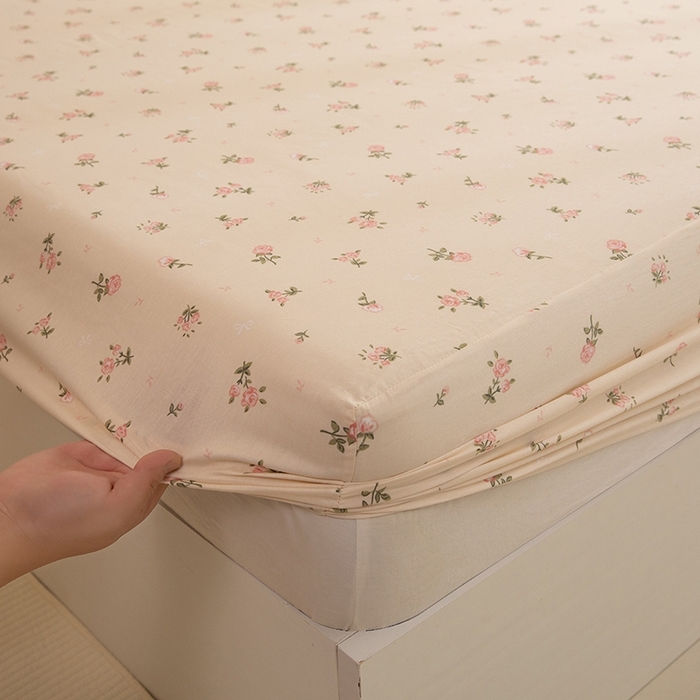 91家纺网 家纺一手货源 找家纺 八十八家纺 2025新款全棉12868系列单品床笠 语末花开