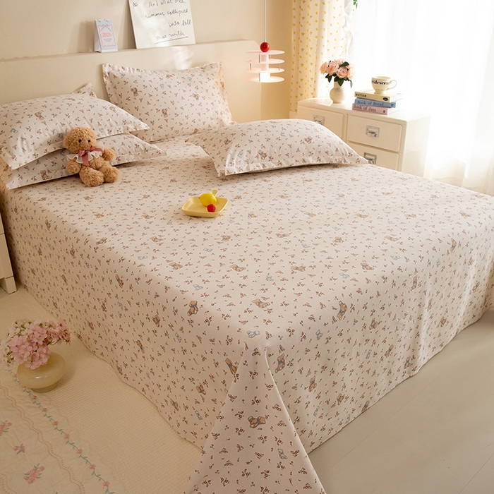 91家纺网 家纺一手货源 找家纺 （总）八十八家纺2025新款全棉12868系列四件套单品床单