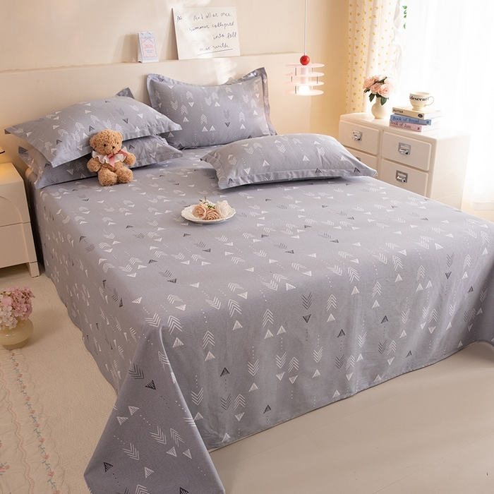 91家纺网 家纺一手货源 找家纺 八十八家纺2025新款全棉12868系列四件套单品床单 繁星