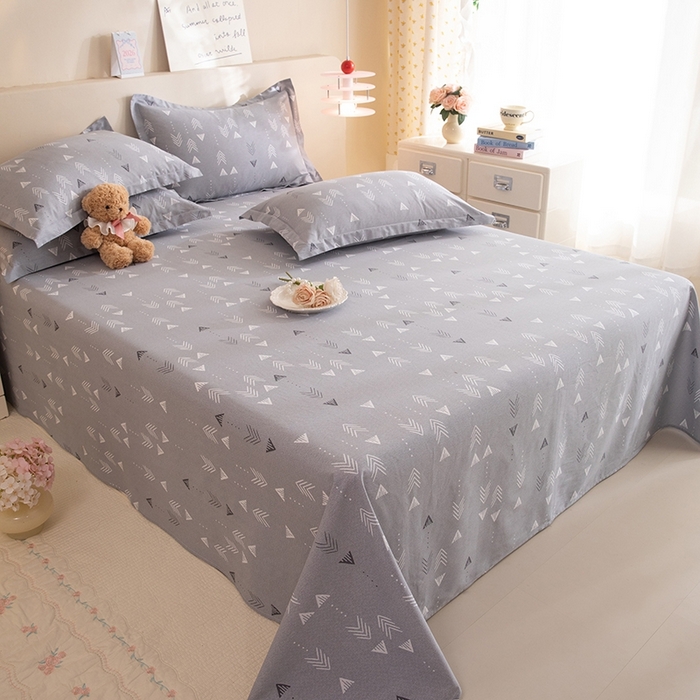 91家纺网 家纺一手货源 找家纺 八十八家纺2025新款全棉12868系列四件套单品床单 繁星