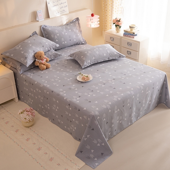 91家纺网 家纺一手货源 找家纺 八十八家纺2025新款全棉12868系列四件套单品床单 繁星