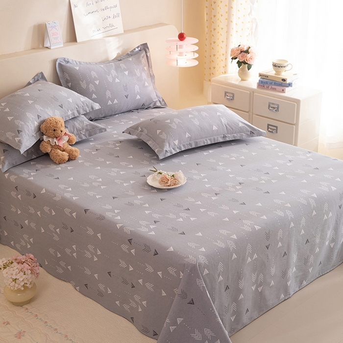 91家纺网 家纺一手货源 找家纺 八十八家纺2025新款全棉12868系列四件套单品床单 繁星