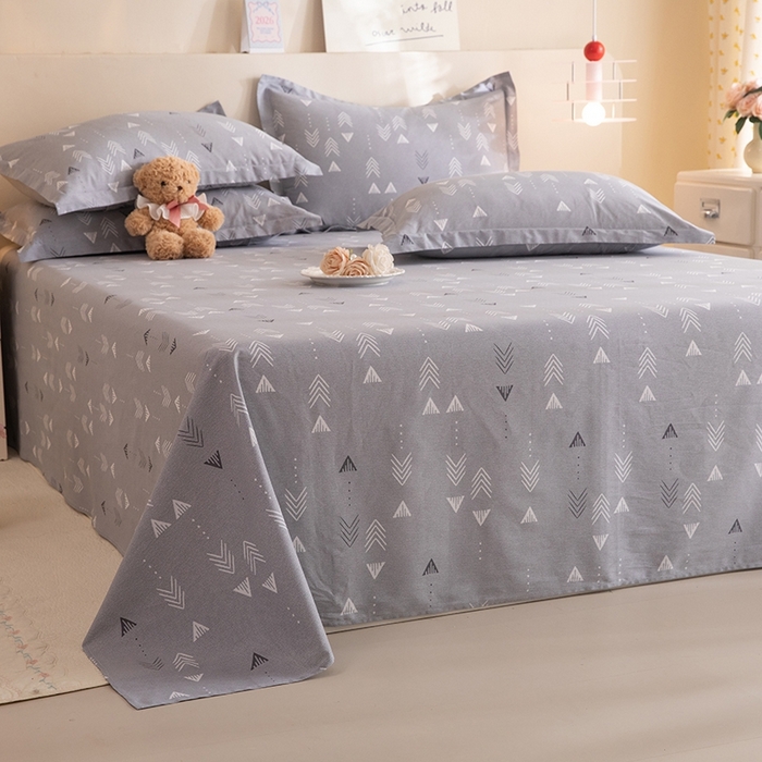 91家纺网 家纺一手货源 找家纺 八十八家纺2025新款全棉12868系列四件套单品床单 繁星