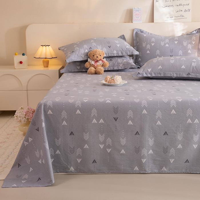 91家纺网 家纺一手货源 找家纺 八十八家纺2025新款全棉12868系列四件套单品床单 繁星