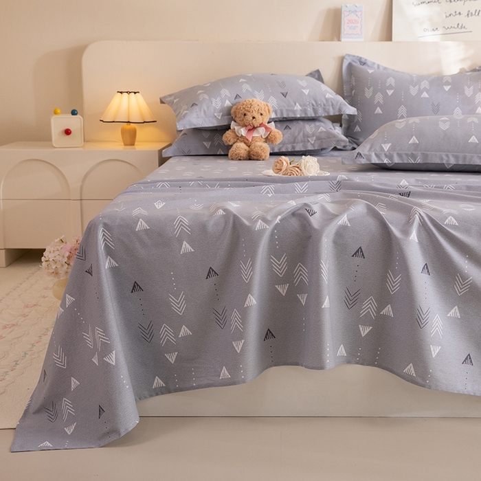 91家纺网 家纺一手货源 找家纺 八十八家纺2025新款全棉12868系列四件套单品床单 繁星