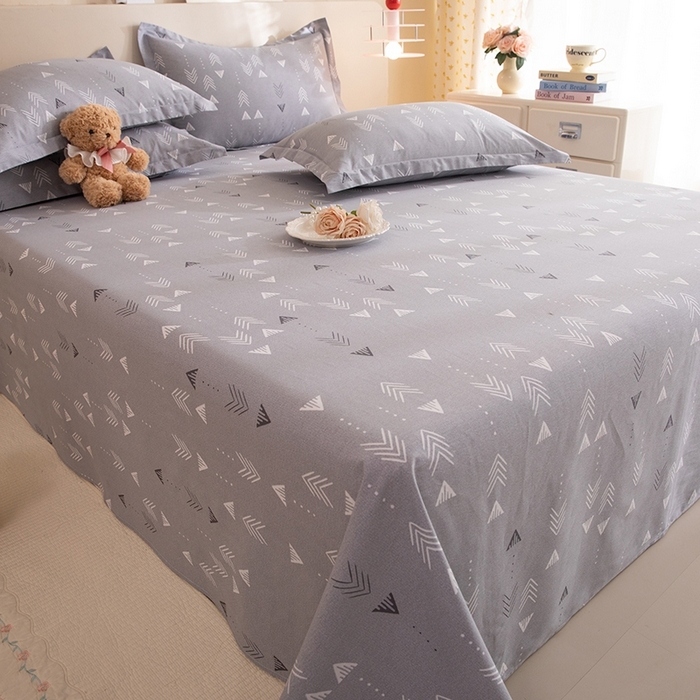 91家纺网 家纺一手货源 找家纺 八十八家纺2025新款全棉12868系列四件套单品床单 繁星