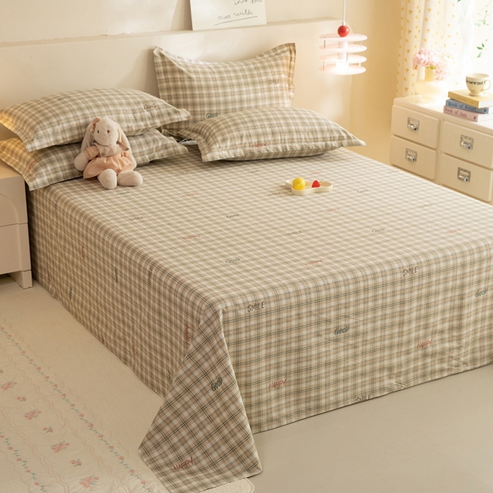 91家纺网 家纺一手货源 找家纺 八十八家纺2025新款全棉12868系列四件套单品床单 海风苏打