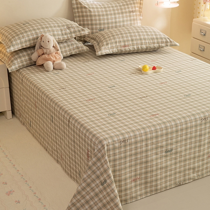 91家纺网 家纺一手货源 找家纺 八十八家纺2025新款全棉12868系列四件套单品床单 海风苏打