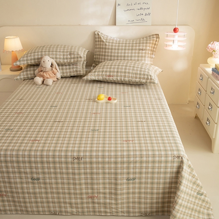 91家纺网 家纺一手货源 找家纺 八十八家纺2025新款全棉12868系列四件套单品床单 海风苏打