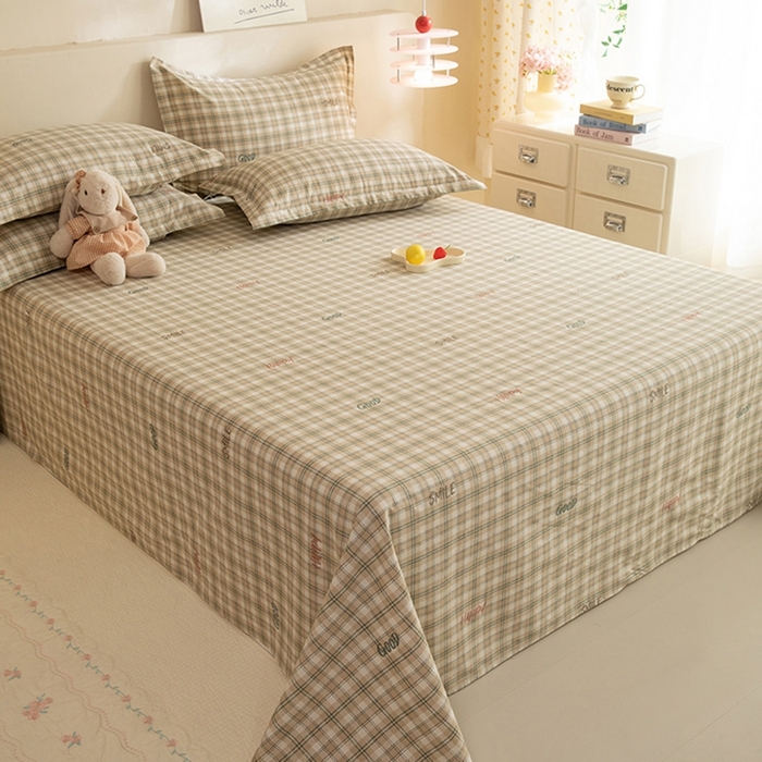 91家纺网 家纺一手货源 找家纺 八十八家纺2025新款全棉12868系列四件套单品床单 海风苏打