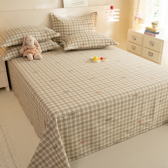 91家纺网 家纺一手货源 找家纺 八十八家纺2025新款全棉12868系列四件套单品床单 海风苏打