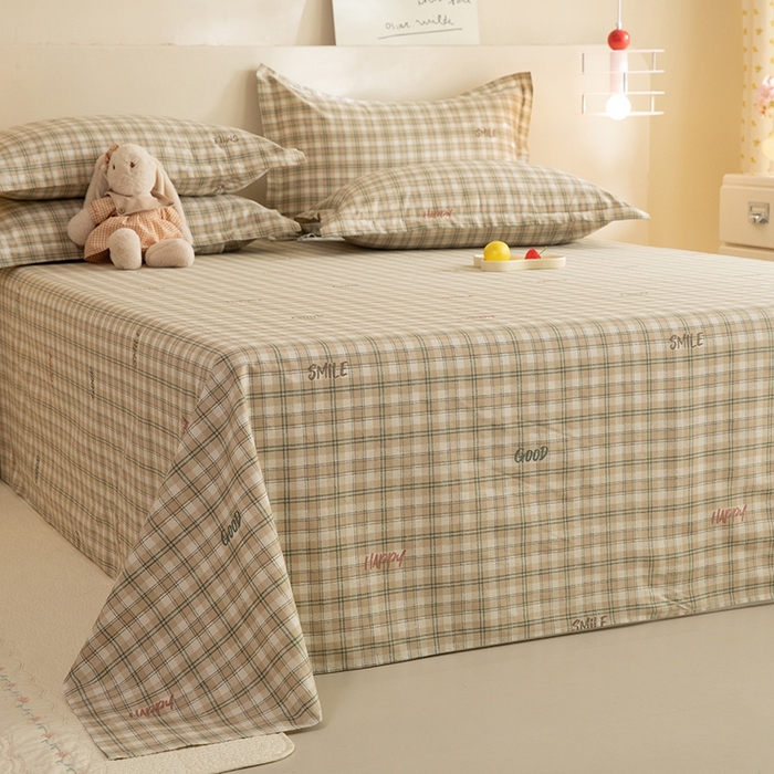 91家纺网 家纺一手货源 找家纺 八十八家纺2025新款全棉12868系列四件套单品床单 海风苏打