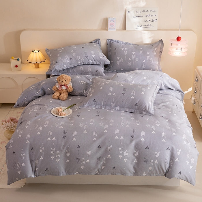 八十八家纺 2025新款全棉12868床笠款四件套 繁星