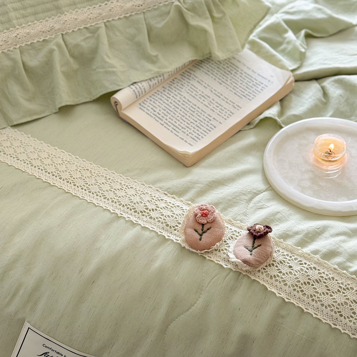 91家纺网 家纺一手货源 找家纺 （总）佰织鑫家居 2026新款天竹棉麻多功能床盖款四件套