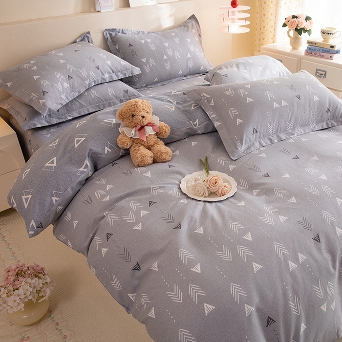 91家纺网 家纺一手货源 找家纺 八十八家纺 2025新款全棉12868床单款四件套 繁星