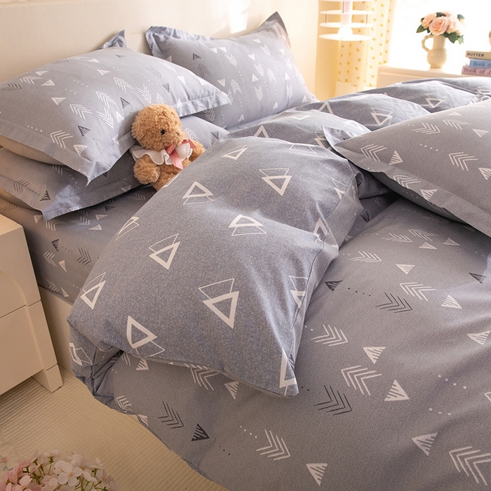 91家纺网 家纺一手货源 找家纺 八十八家纺 2025新款全棉12868床单款四件套 繁星