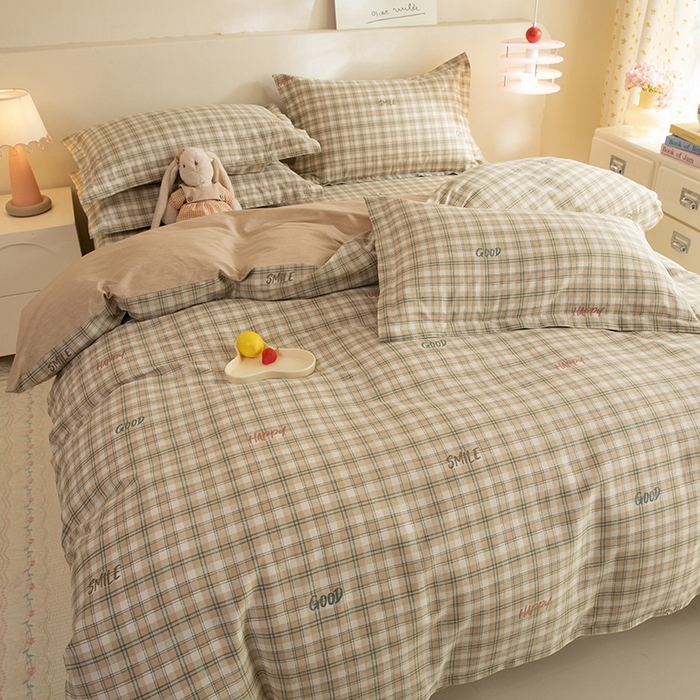 91家纺网 家纺一手货源 找家纺 八十八家纺 2025新款全棉12868床单款四件套 海风苏打